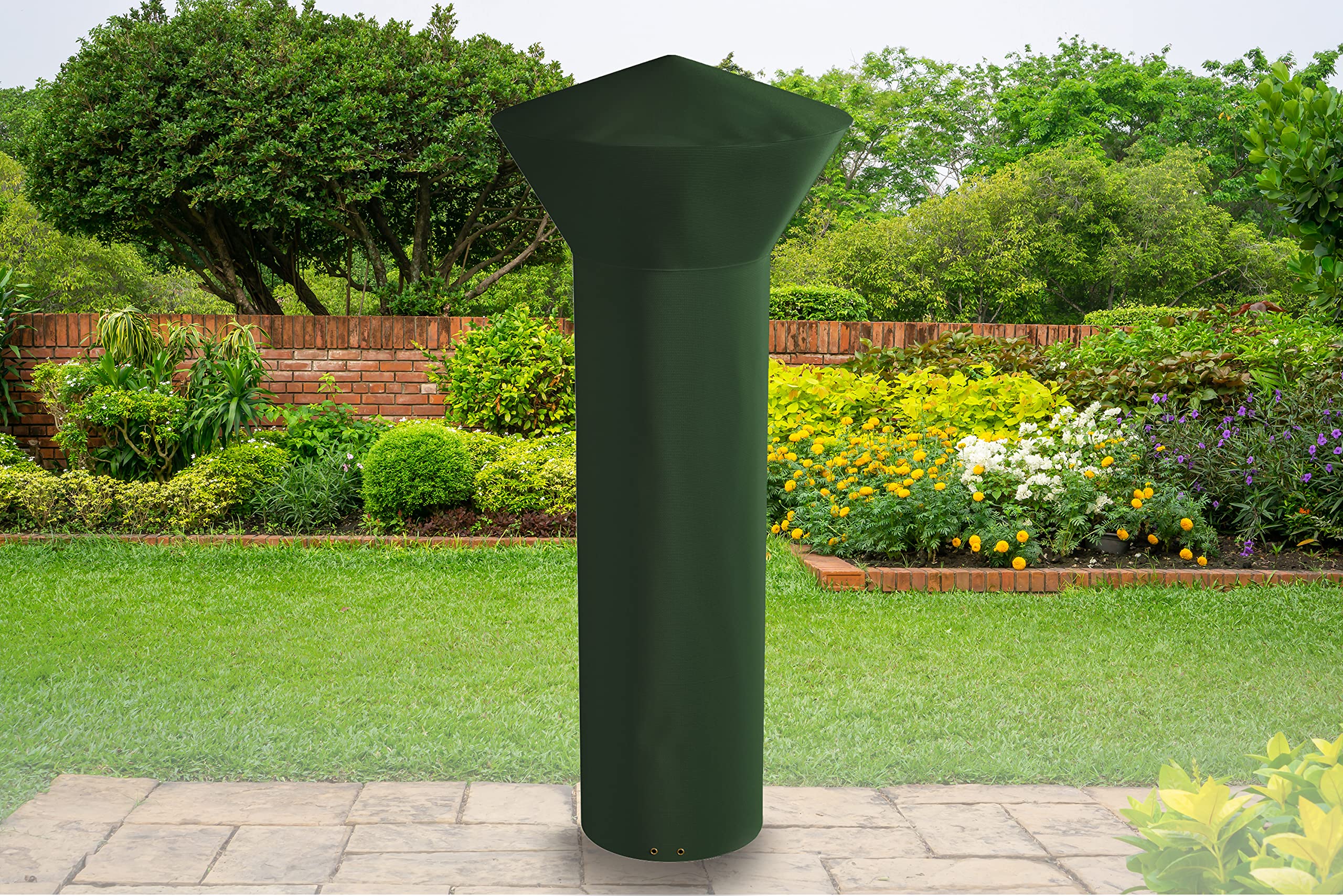 Bosmere Protector 6000 | Round Patio Outdoor Heater Cover | D 56cm H 79cm | 100% Waterproof, UV Protected, Heavy Duty 600D | 6 Year Guarantee | C745