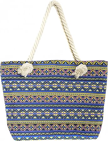 aztec beach bag