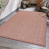 Adiva Rugs Outdoor Indoor Area Rug, Weather Resistant, Easy to Clean, Stain Resistant Floor Mat for Dining Room, Backyard, De