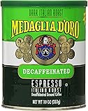 Medaglia D'Oro Italian Roast Decaffeinated Espresso Coffee, 10 Ounce