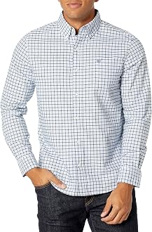 mens stretch oxford shirt