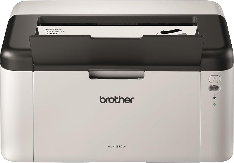 Brother HL-1210W Mono Laser Printer Wireless USB 2.0 Compact White UK