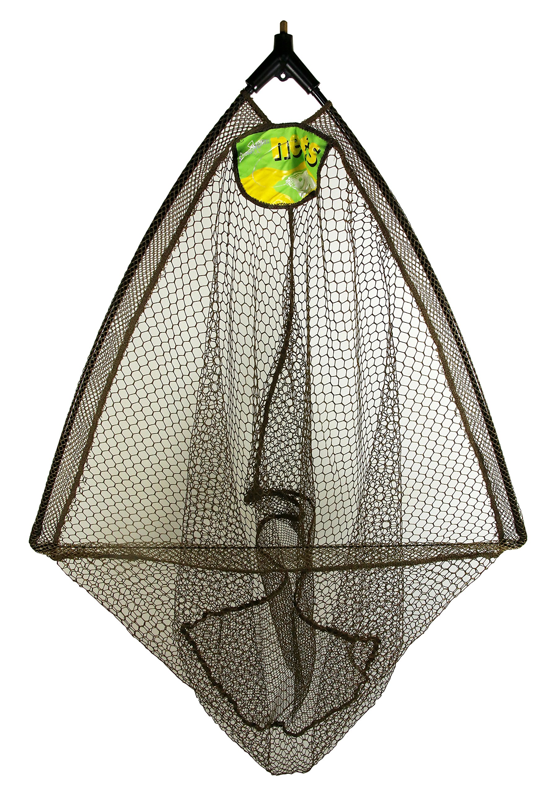 Dinsmores Triangular Folding Mixed Mesh Specimen Net - Black, 60 cm/24-Inch