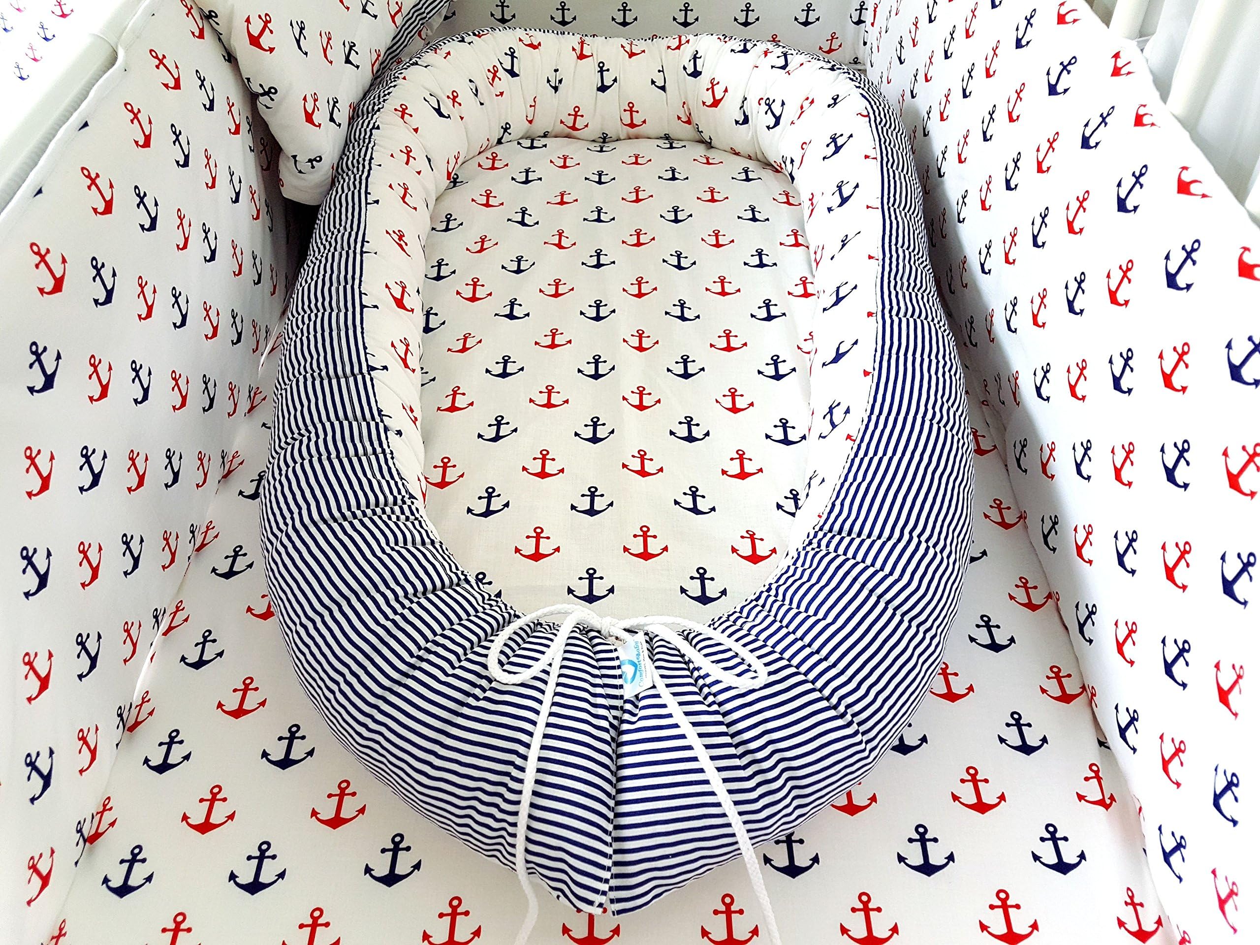 ComfortBaby® multifunctional baby nest (80 x 52 cm baby bed travel cot for newborn)