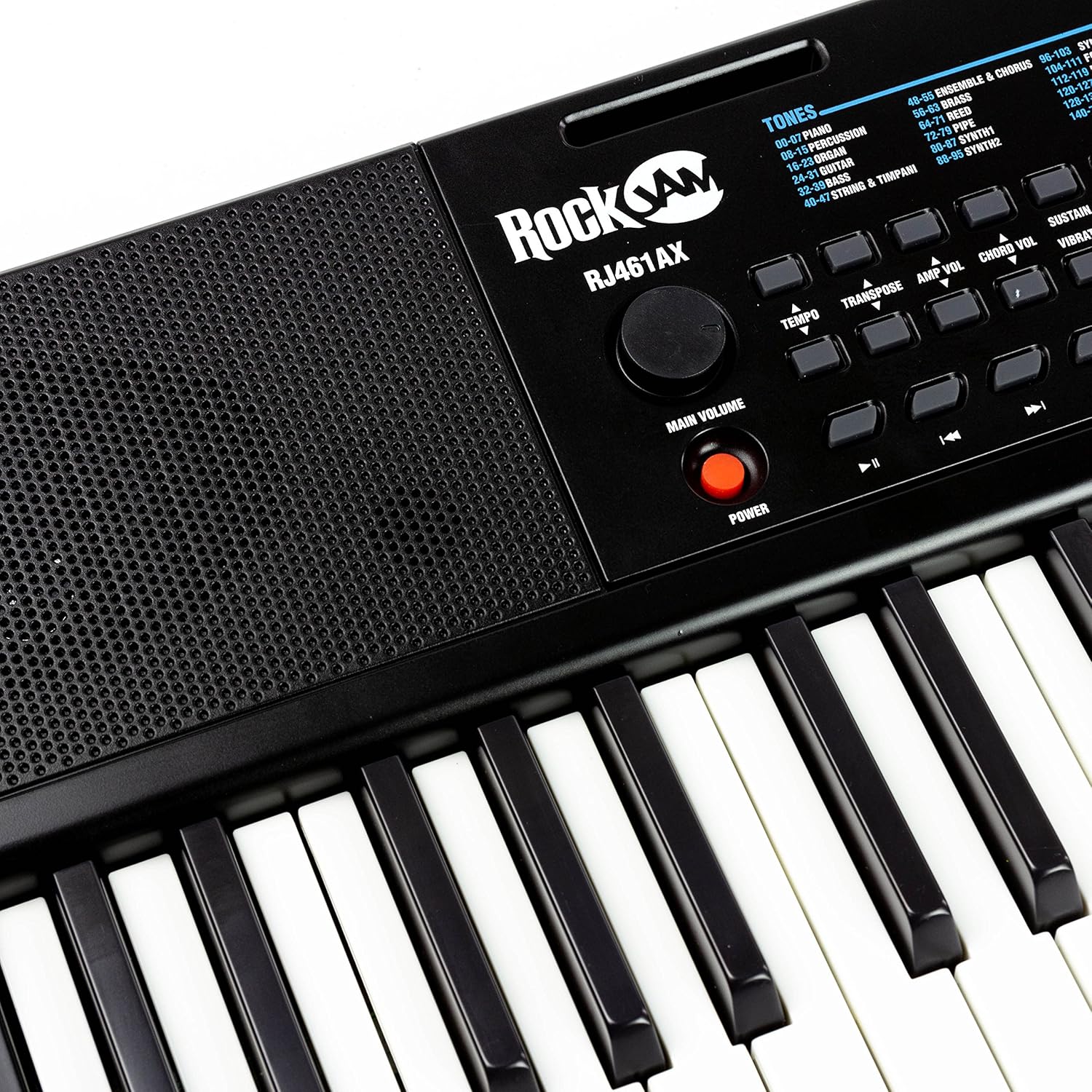 Home Digital Pianos RJ461AX RockJam 61Key Portable Keyboard Musical