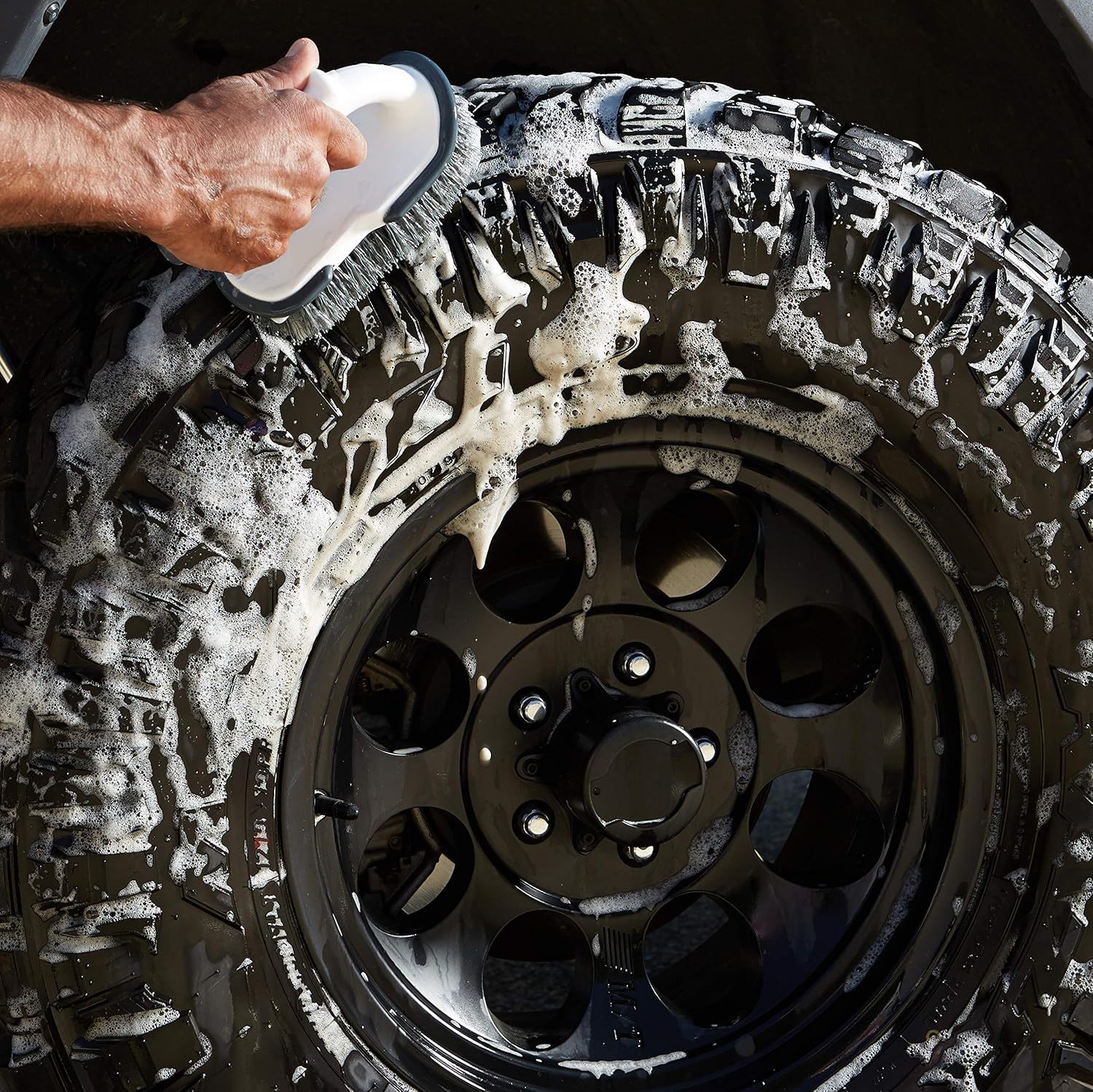 Commercial Car Tire Brush - 6-pack: Industrial & Scientific