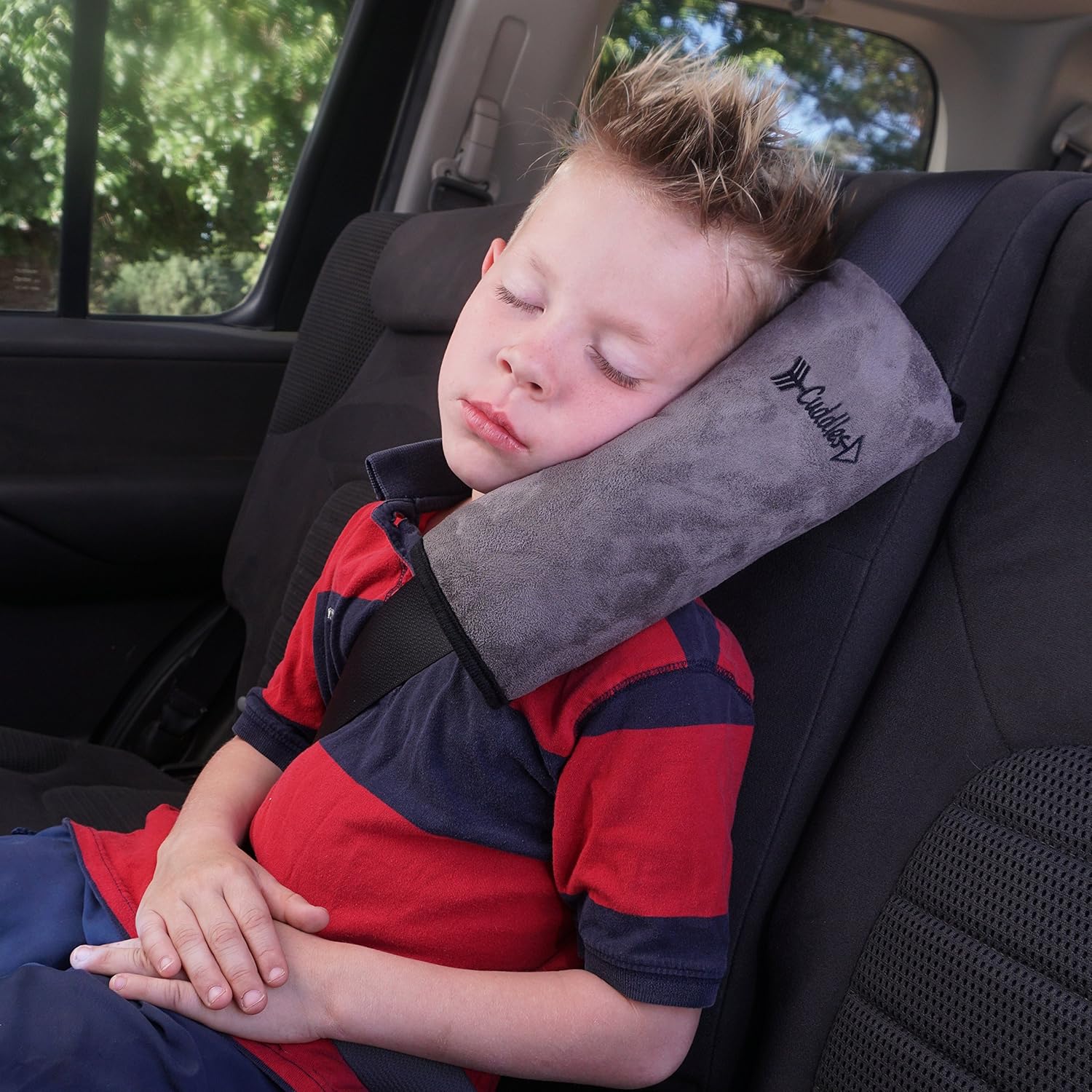 Seat Belt Pillow For Kids By Cuddles 2 Pack Seatbelt Pillow