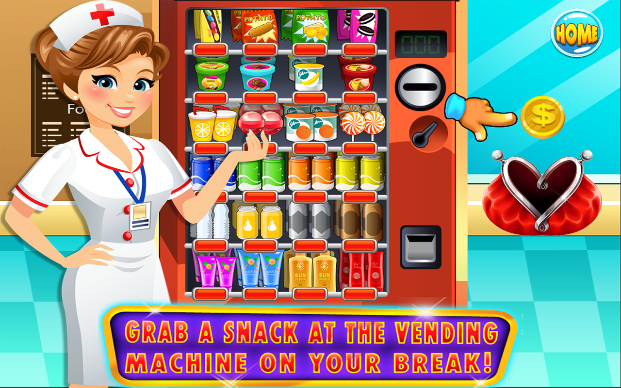 Hospital Cash Register Simulator Kids Fun Supermarket Games FREE