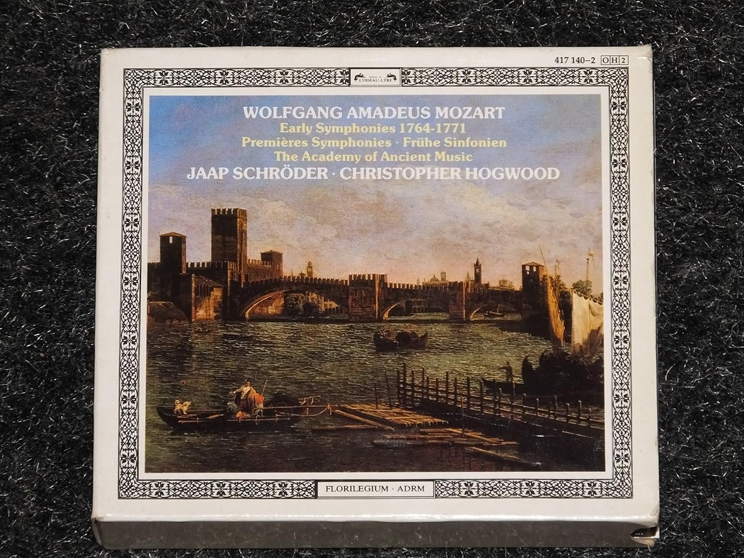 Jaap Schröder, Wolfgang Amadeus Mozart, Christopher Hogwood, The Academy of Ancient Music Jaap Schröder, Wolfgang Amadeus Mozart, Christopher Hogwood, The Academy of Ancient Music