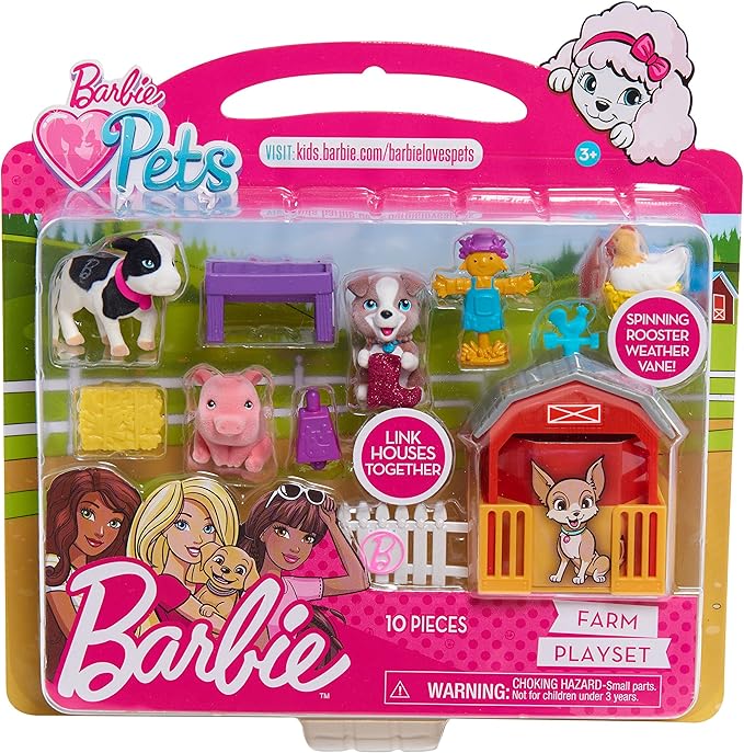 barbie farm set