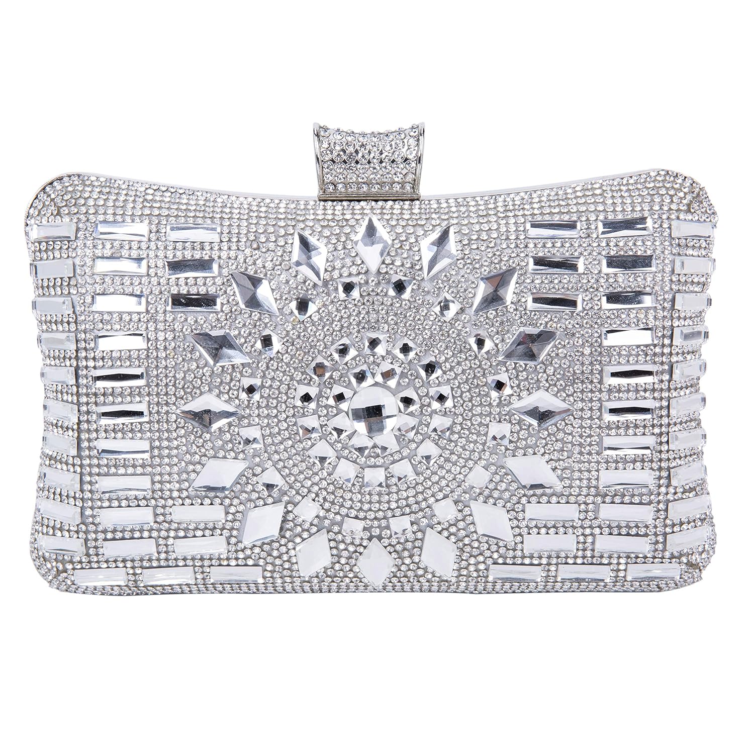 Bolso de Fiesta Carteras de Mano Monedero para Boda Ceremonia Brillante Rhinestone
