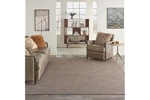 NOURISON HOME Nourison Positano Indoor-Outdoor Natural 5' x 7' Area Rug, Easy Cleaning, Non Shedding, Bed Room, Living Room, Dining Room, Backyard, Deck, Patio (5x7)