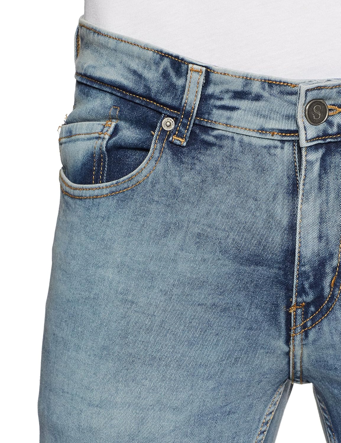 symbol amazon brand men's skinny fit jeans