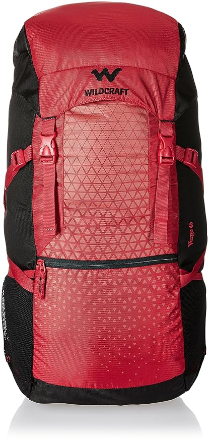 Wildcraft Polyester Red Rucksack (Verge 45 : Wildcraft : Red)