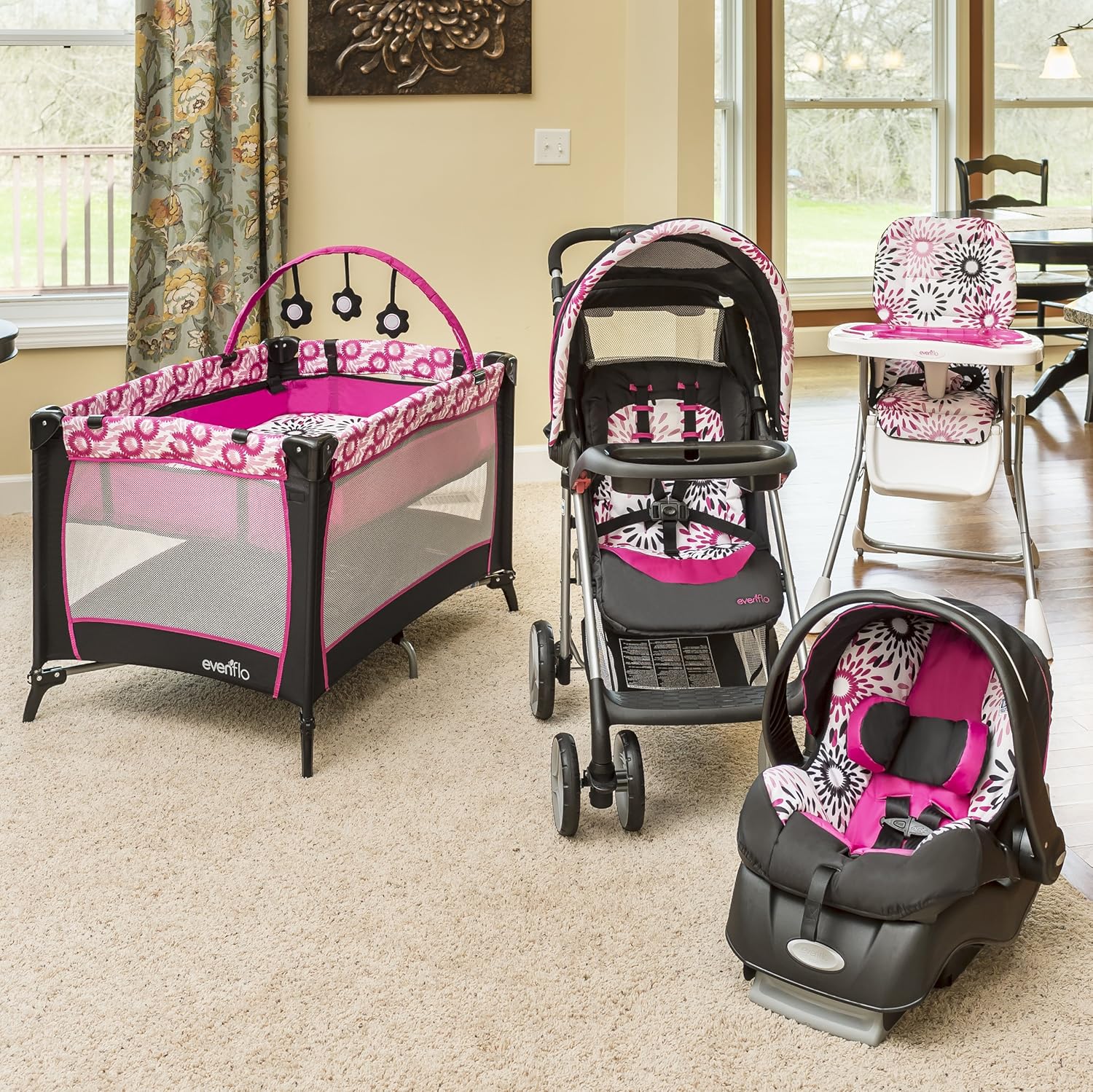 evenflo babysuite pack n play