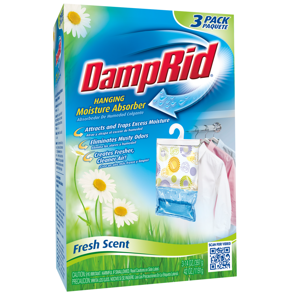 Amazon.com: DampRid FG83K Hanging Moisture Absorber Fresh Scent (1 Box