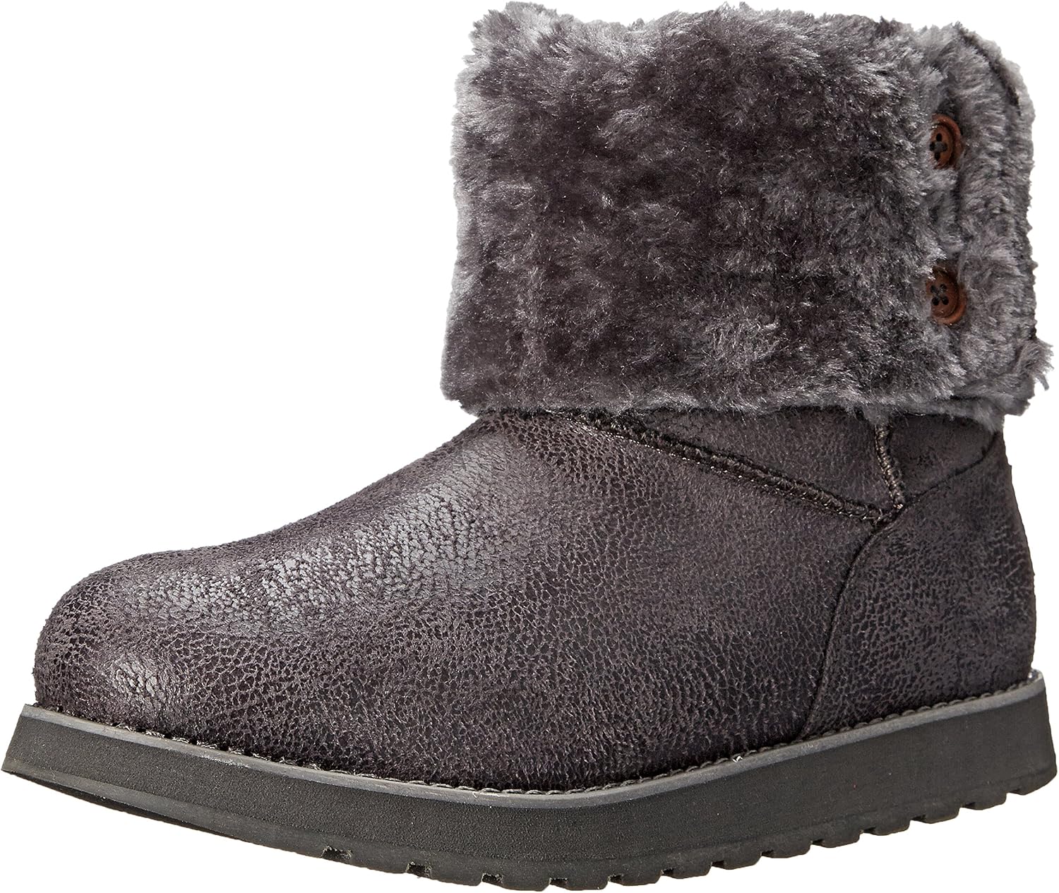 skechers grey suede boots