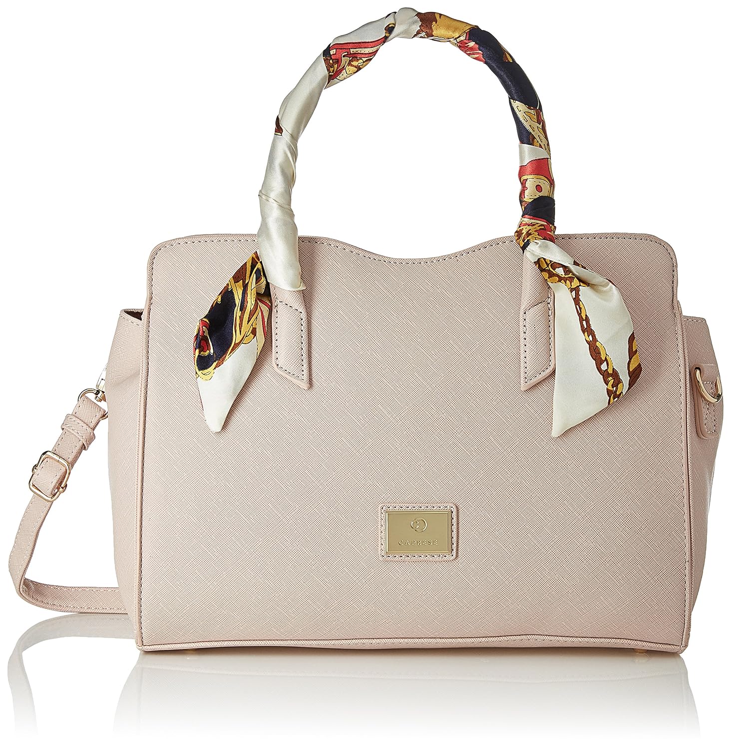 caprese joleen women's satchel (blush pink)