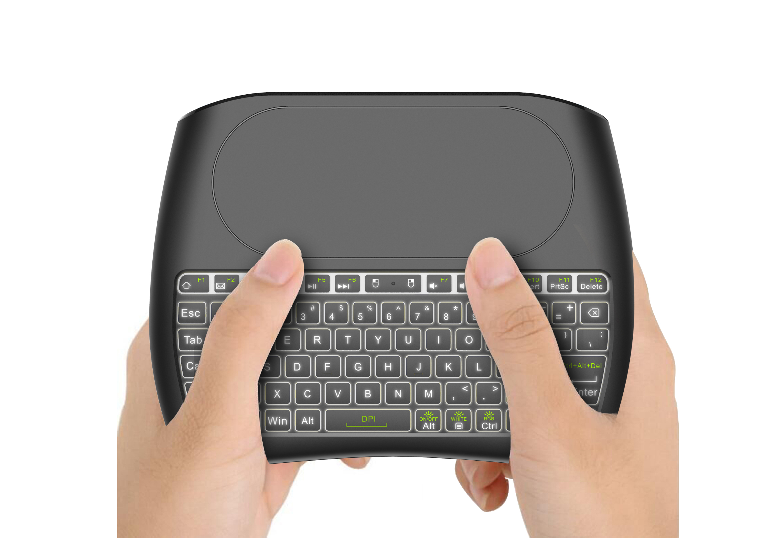 Watch Dupadstory D8 Mini Wireless Keyboard with Touchpad Mouse on ...