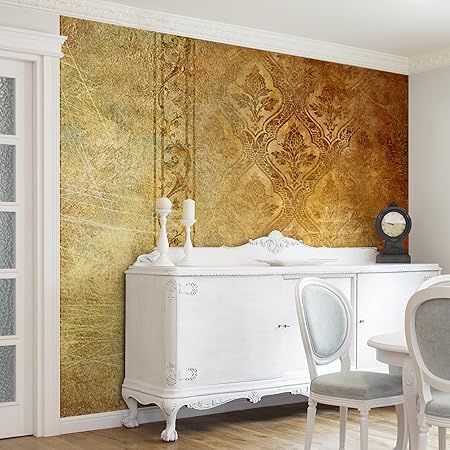 Apalis Vliestapete The 7 Virtues Faith Fototapete Quadrat | Vlies Tapete Wandtapete Wandbild Foto 3D Fototapete für Schlafzimmer Wohnzimmer Küche | Größe: 192x192 cm, braun, 98076