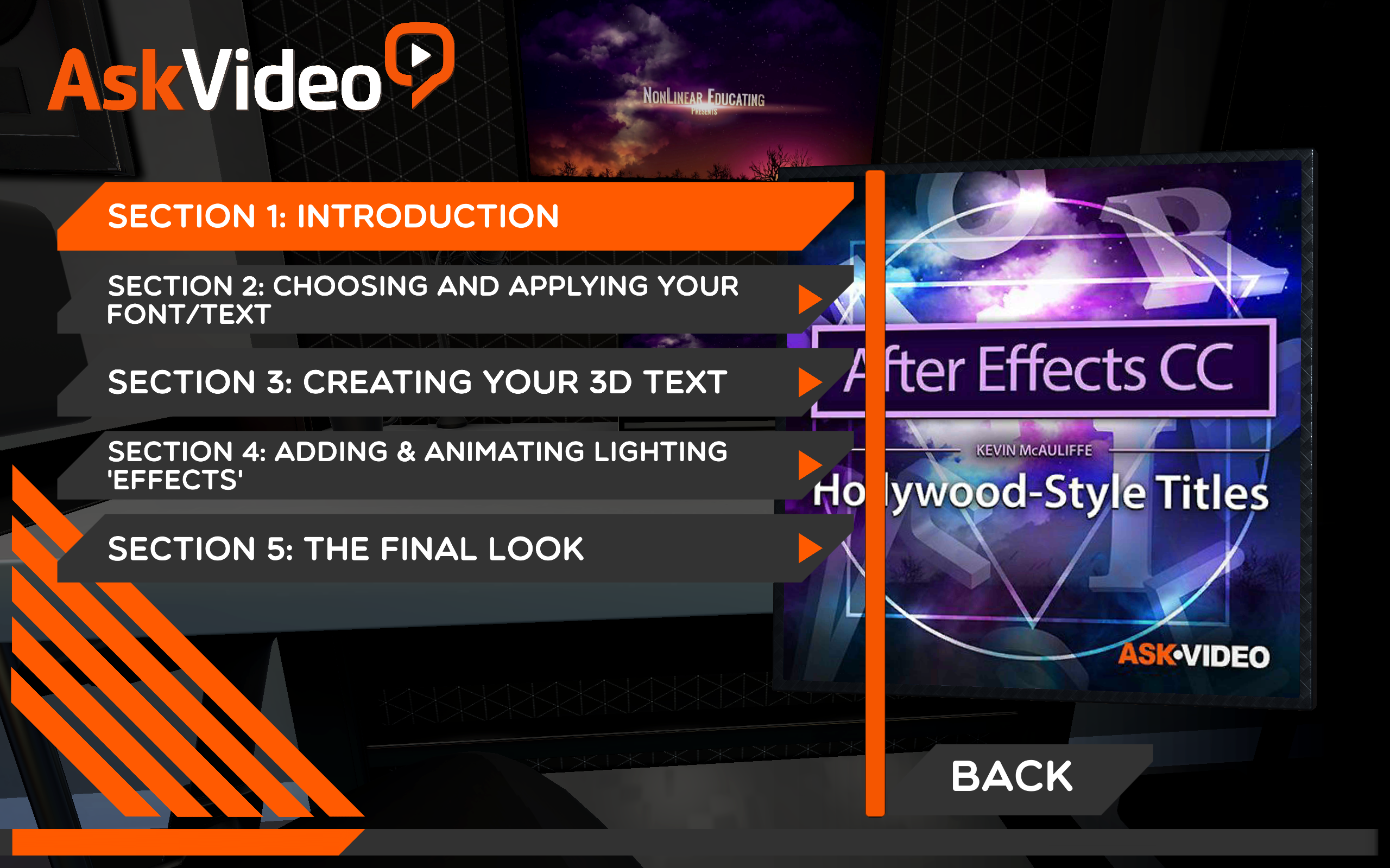 Hollywood Style Titles Course By Ask.Video - Thumbnail 5
