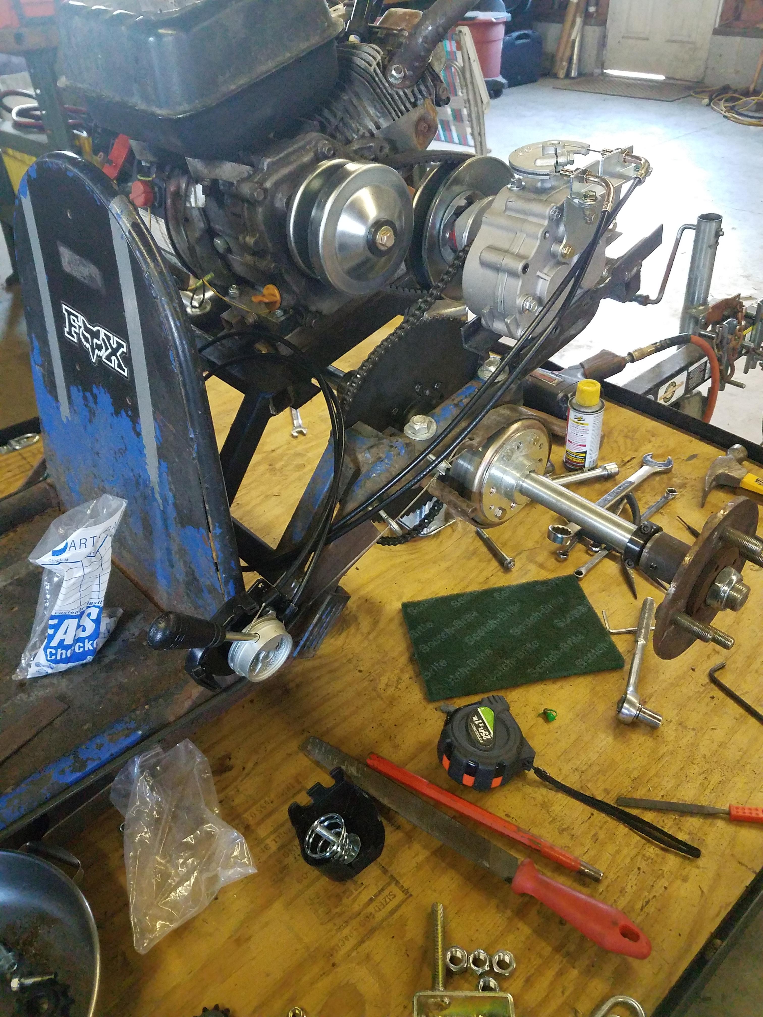 20/mo Finance maXpeedingrods Go Kart Forward Reverse Gearbox Kit