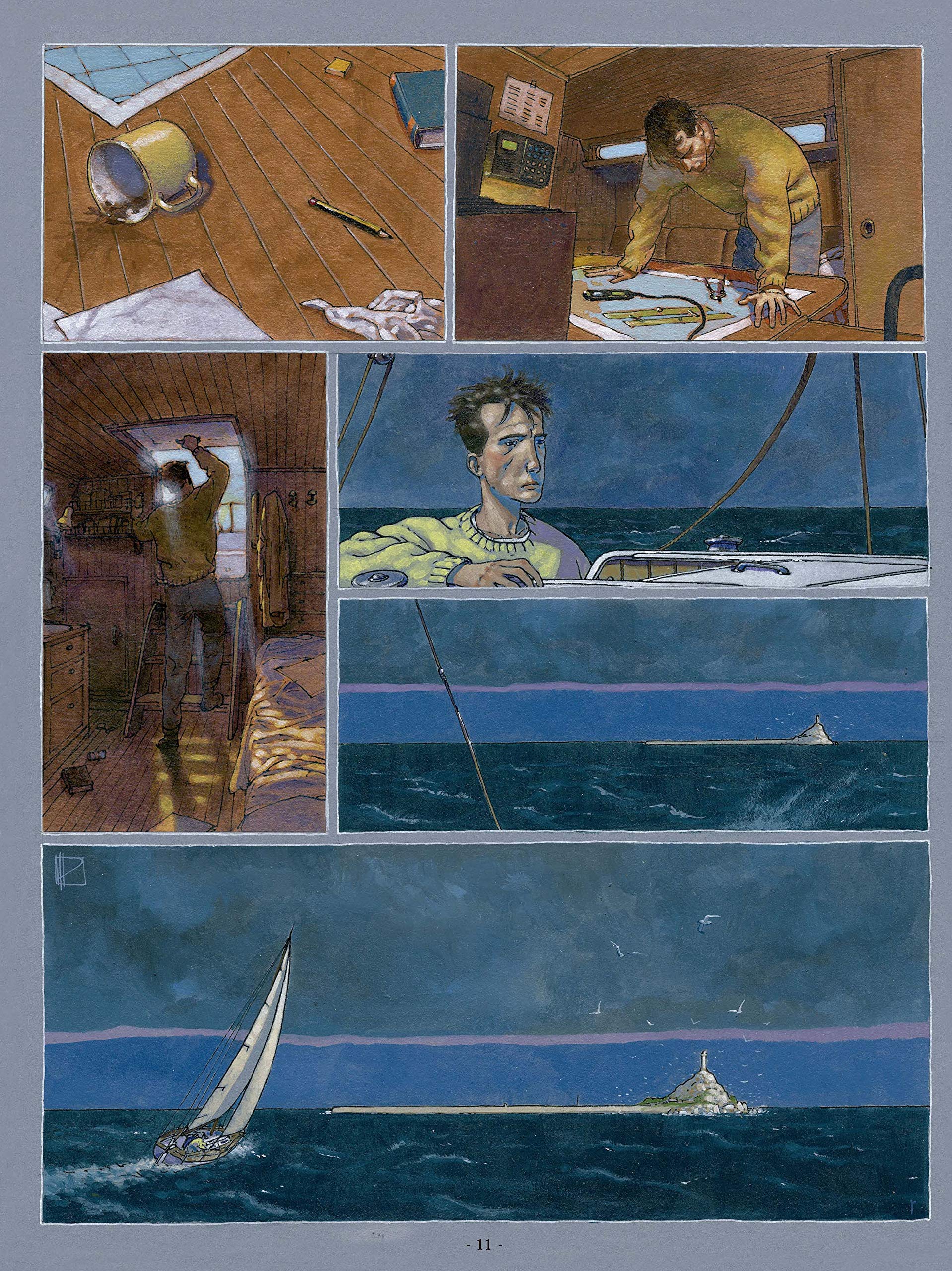 Livro 'Traço de Giz' por Miguelanxo Prado