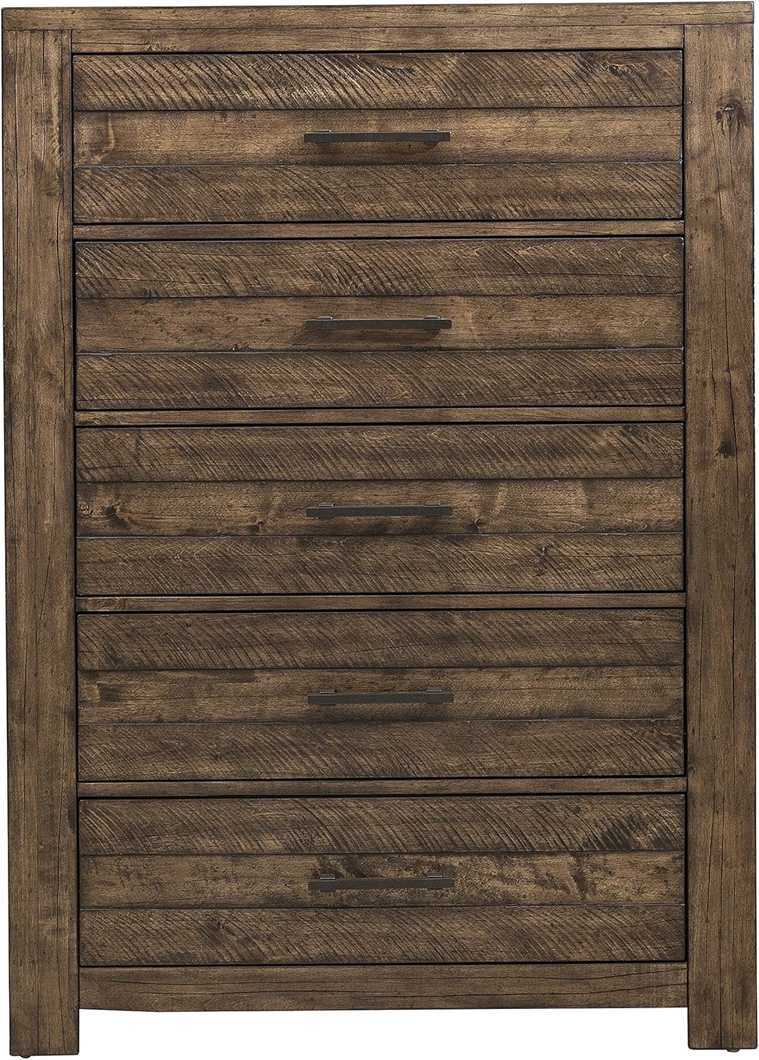 Pulaski Stackhaus Dark Drawer Chest Dresser, Standard, Brown