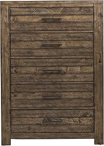 Pulaski Stackhaus Dark Drawer Chest Dresser, Standard, Brown