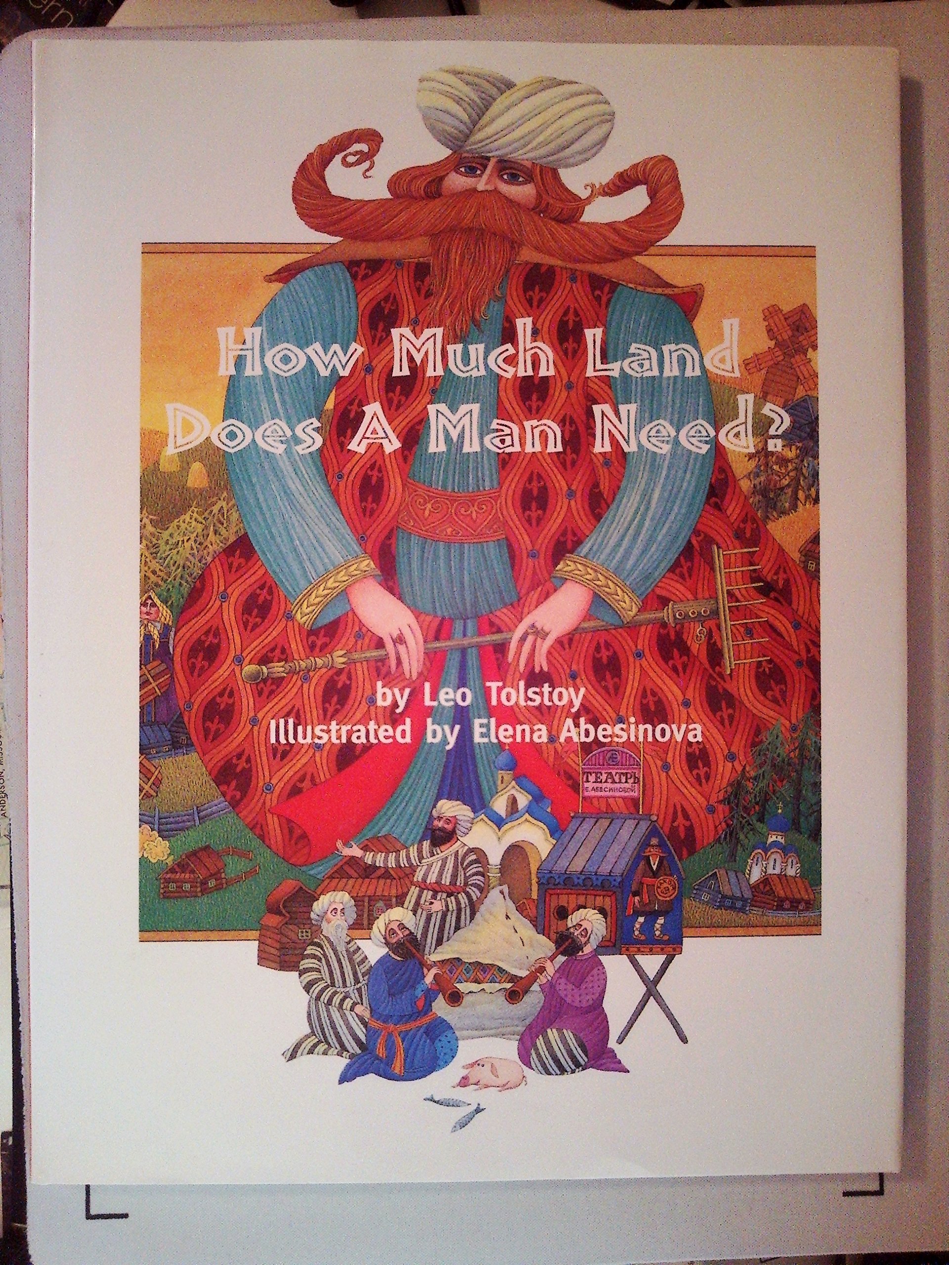 How Much Land Does A Man Need Amazon De Tolstoy Leo Abesinova Elena Fremdsprachige Bucher