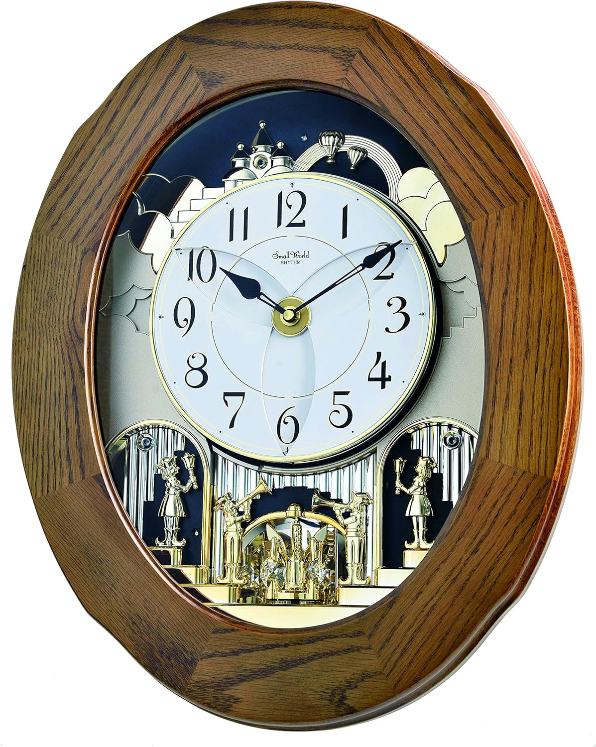 Rhythm Clocks Joyful Essence Magic Motion Clock Amazon.ca Home & Kitchen