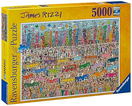 Ravensburger 17427 - James Rizzi, 5000 Teile Puzzle