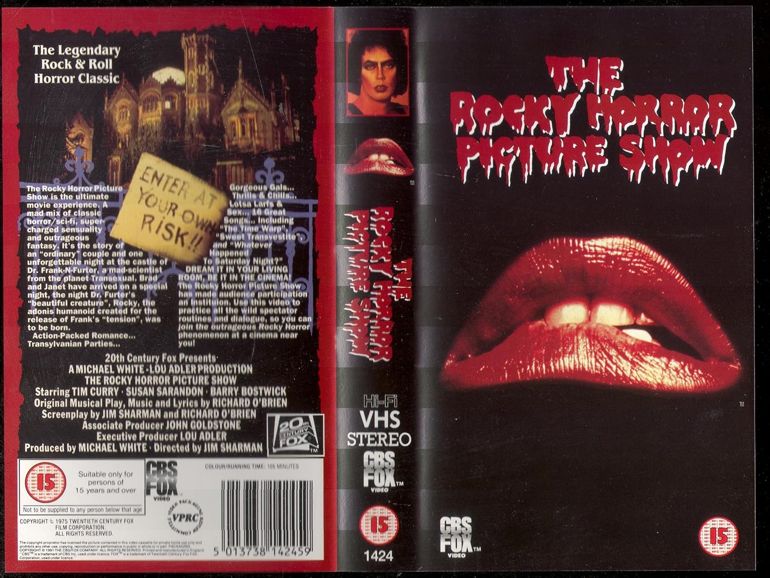The Rocky Horror Picture Show [VHS] Amazon.co.uk DVD & Bluray