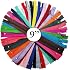 Lot De 52 Fermetures éclair Nylon 20 Cm (8") - 26 Couleurs Assorties - Pour Couture, Vêtements, Sacs, Artisanat