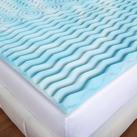Amazon Com Comfort Rx 2 Orthopedic Gel Foam Mattress Topper