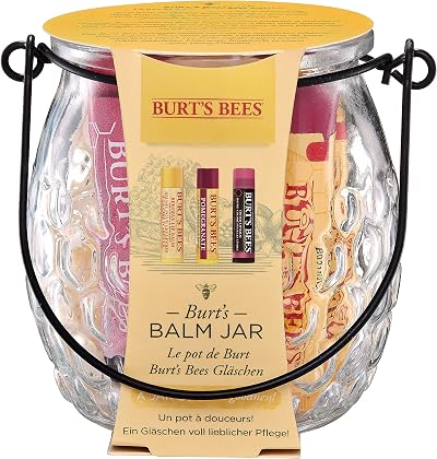 Burt's Bees Moisturizing Lip Balm Gift Set in Jar 3x 4.25g Variety