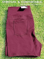 VOOVEEYA 5"/8" High Waisted Yoga Biker Shorts with