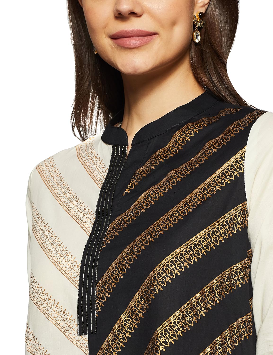 trishaa by pantaloons women's straight fit salwar suit