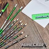 Minecraft Pencil Case for Kids Filled with Stationery Green Mob view 7