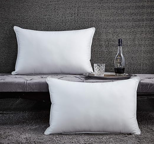 Amazon Com Luxurious Premium Goose Down Pillow 1200 Thread
