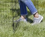 MidWest Homes for Pets Folding Metal Dog Exercise Pen 61cm Tall 1.5m Space view 4
