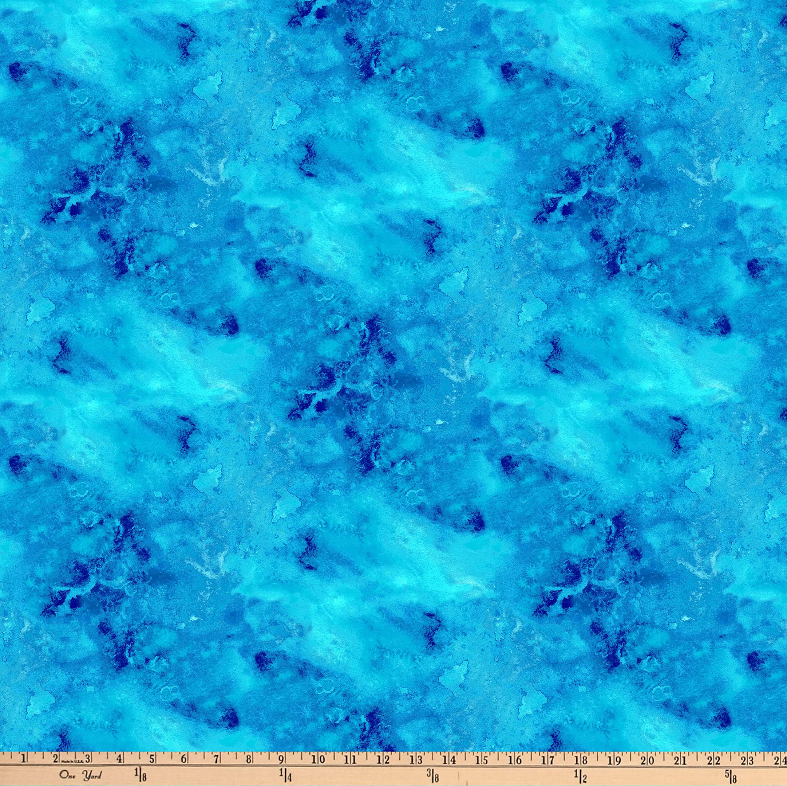 Northcott Imagine Granite Texture Azurite Fabric by The Yard