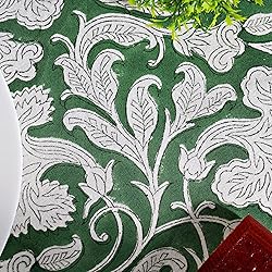 Ridhi Round Tablecloth - Hand Block Print