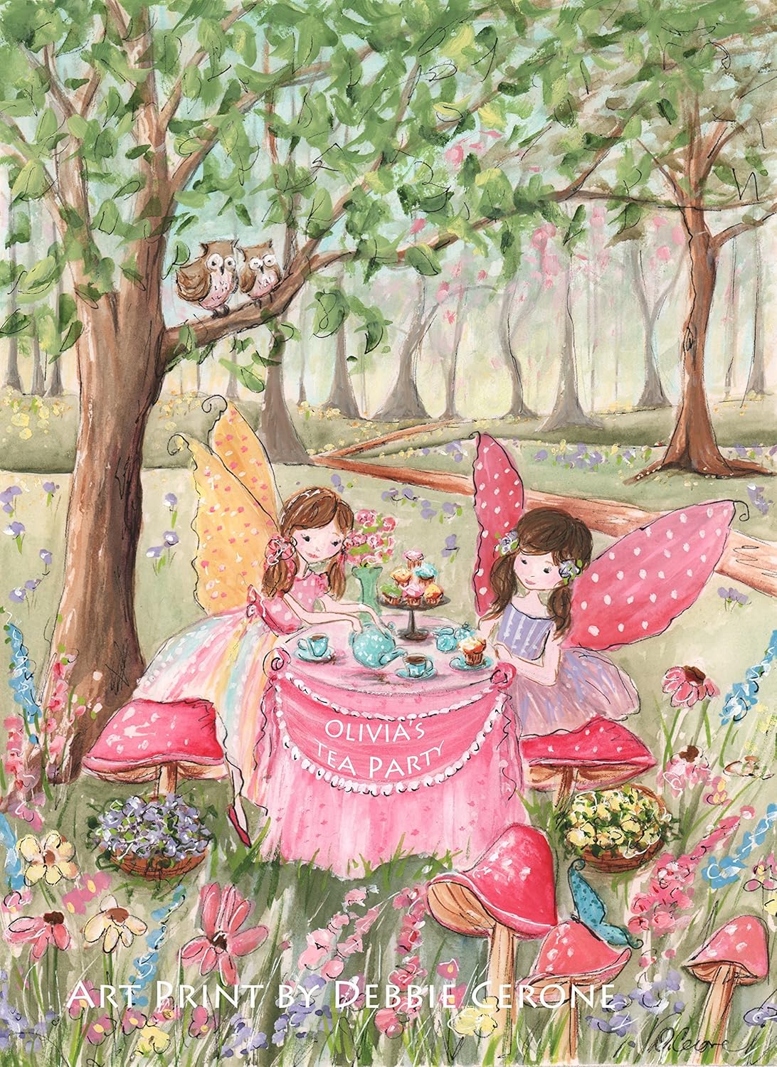 girls fairy bedroom