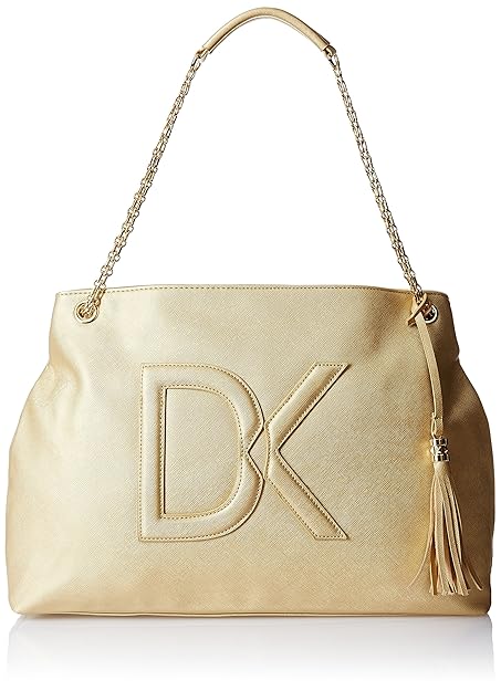 Women's Handbag (Gold) (DK16HGLD)