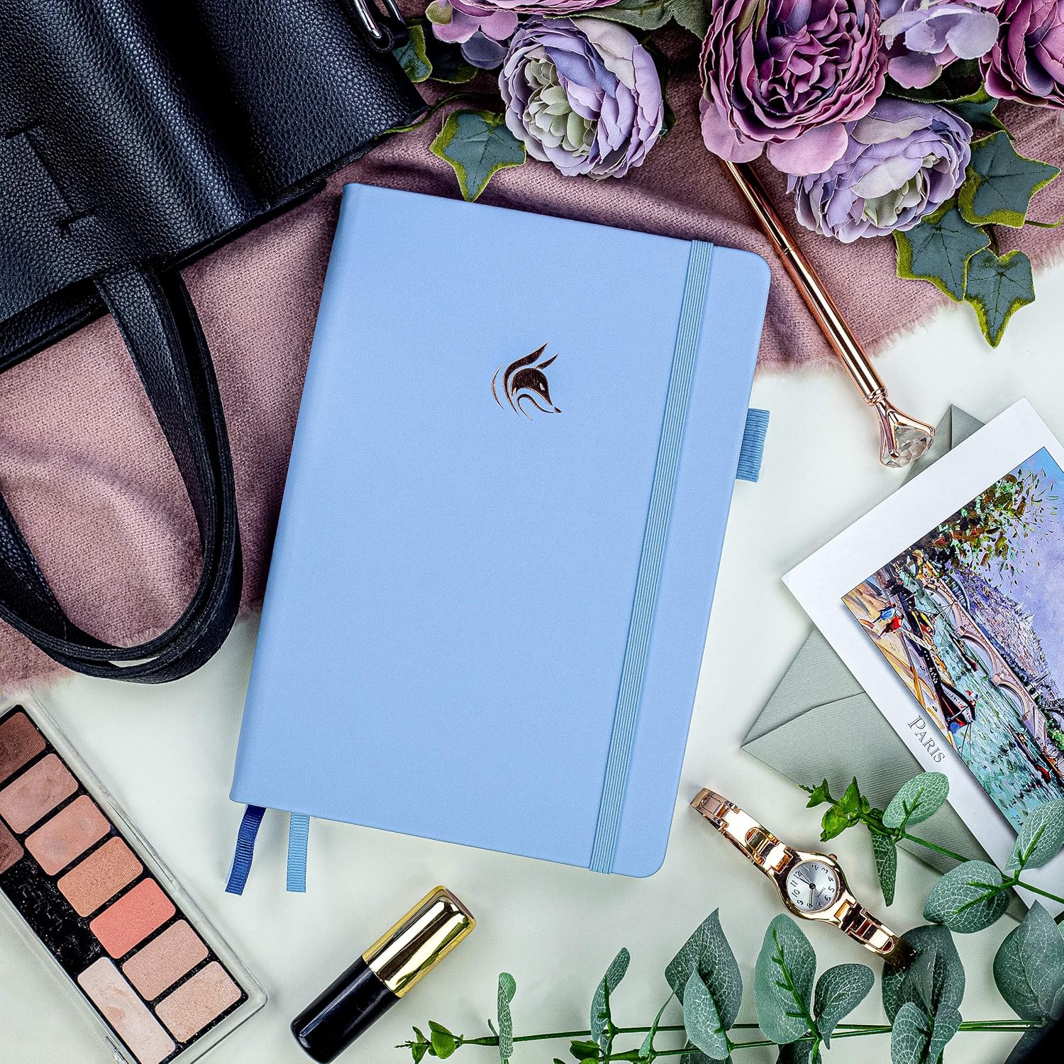 Clever Fox Planner Premium - Undated Weekly & Monthly Planner Organizer for Productivity & Time Management, A5 (Light Blue) - Image 5