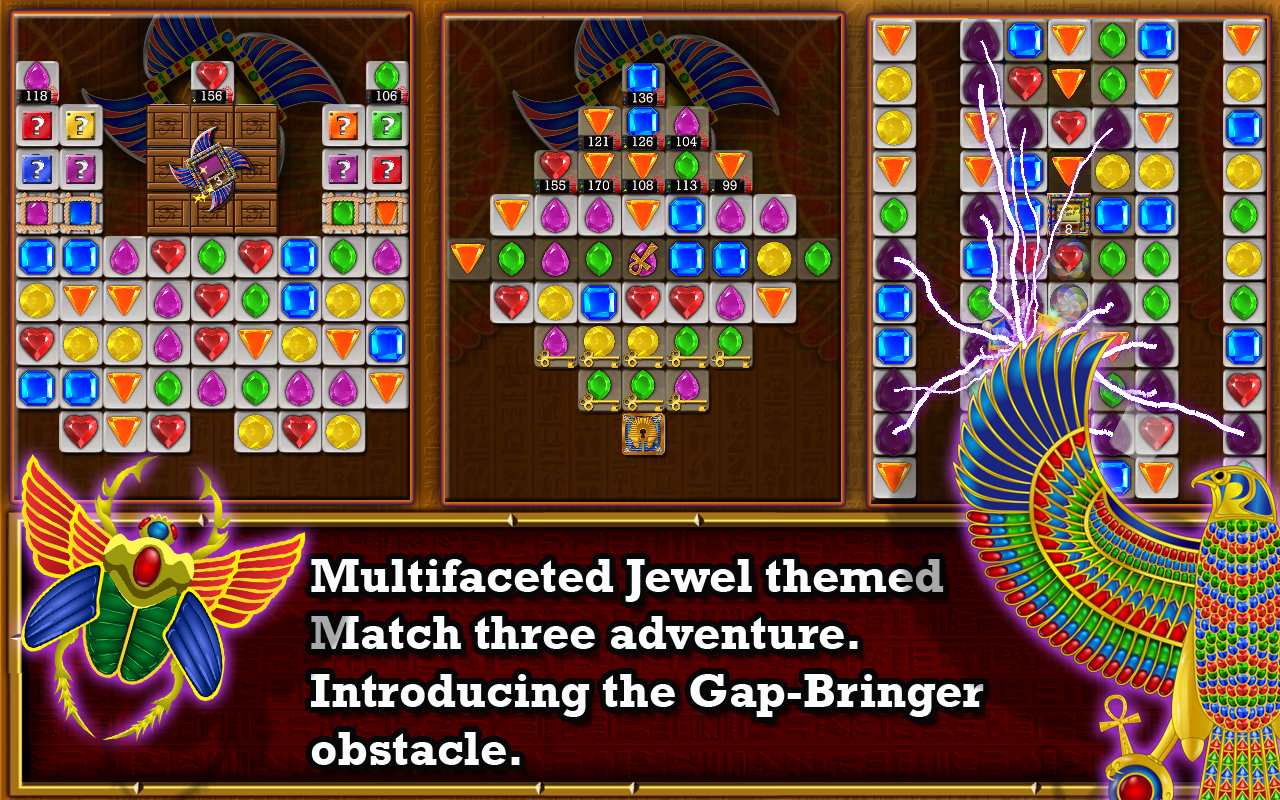 Jewel Drops 2 - Match three puzzle