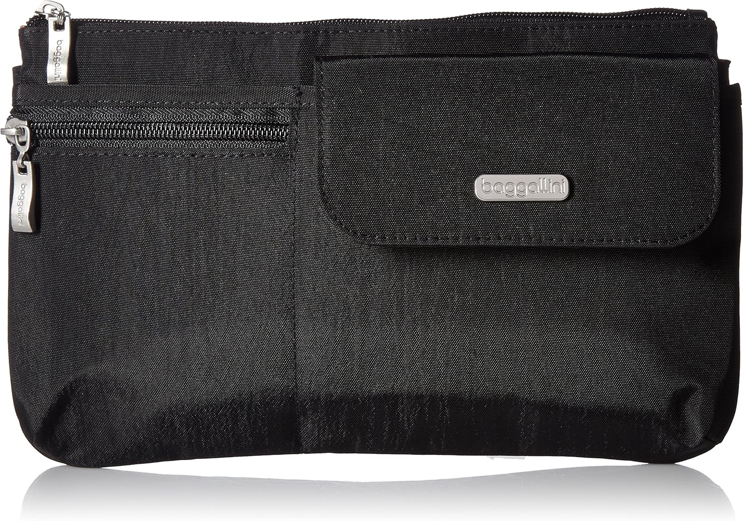 Baggallini Slim Waist Pack, Black/Sand Amazon.sg Fashion