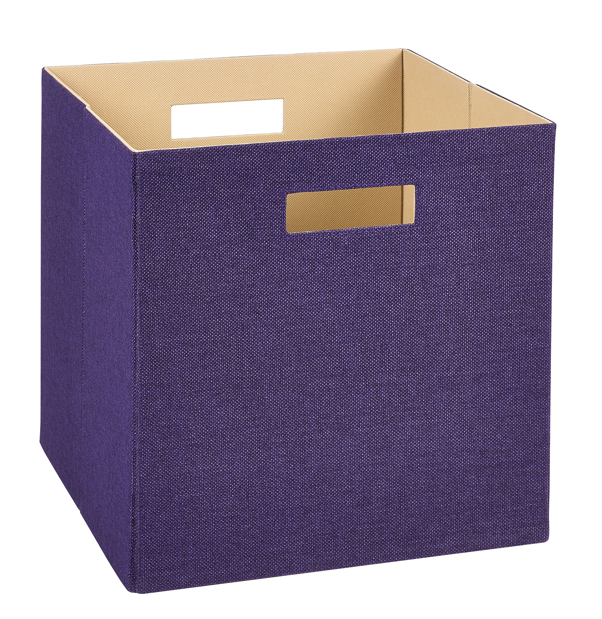 ClosetMaid 7109 Decorative Fabric Storage Bin, Purple Buy Online in