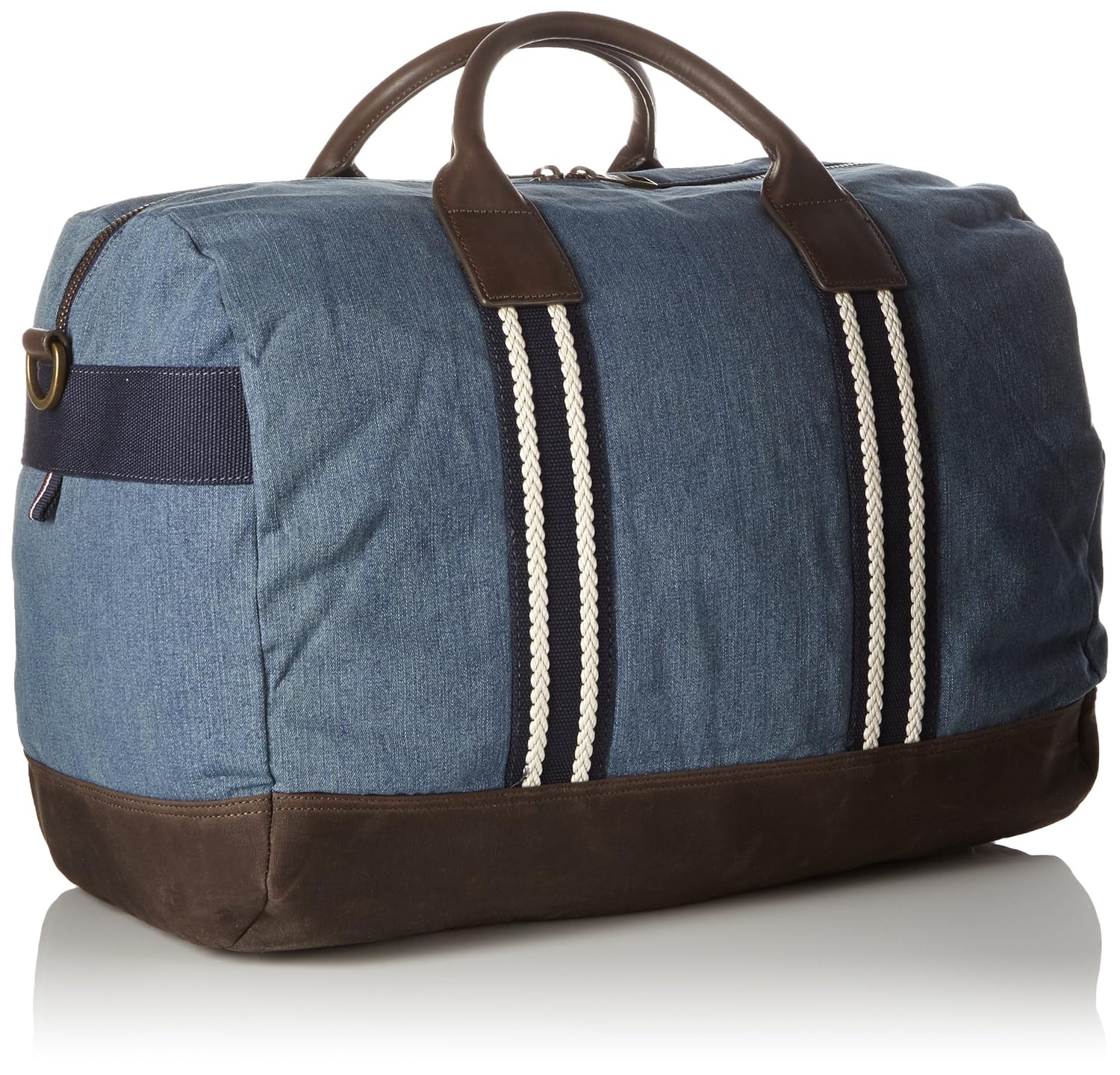 NEW Mens Travel Bag Tommy Hilfiger Duffle DENIM Tophandle Bag Blue eBay